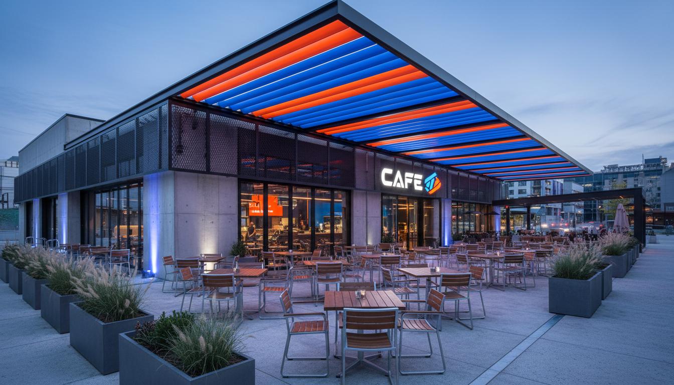 Atap Cafe Modern